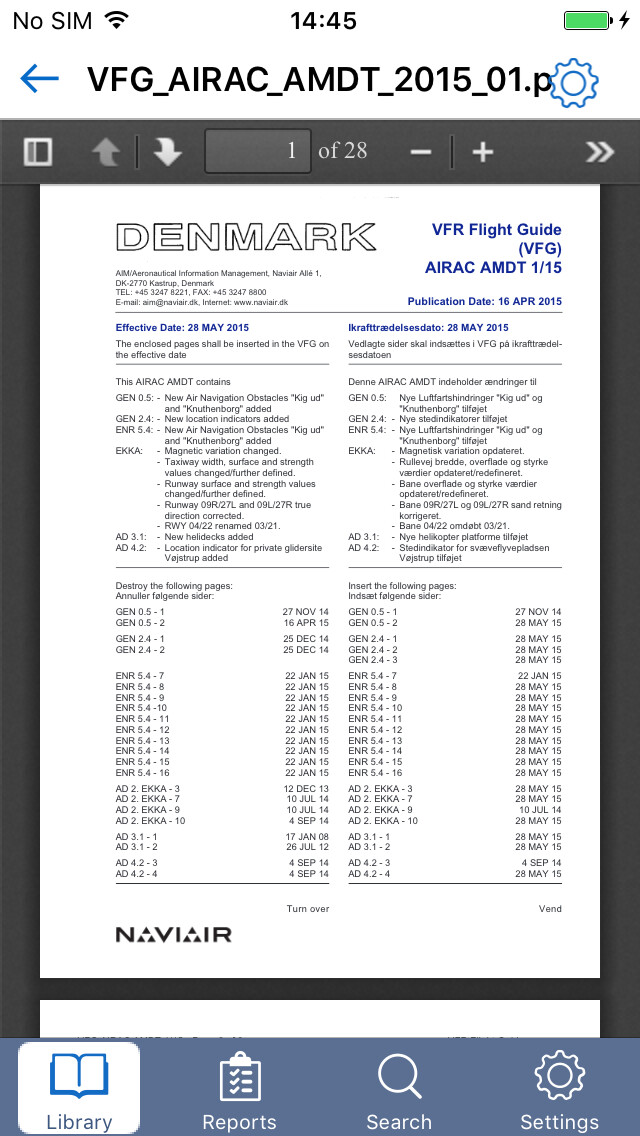 Emulate iPhone app AvioApp using MyAndroid
