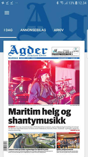 Run android online APK Avisen Agder eAvis from MyAndroid or emulate Avisen Agder eAvis using MyAndroid