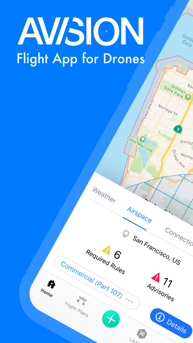 Emulate iPhone app Avision for Drones using MyAndroid