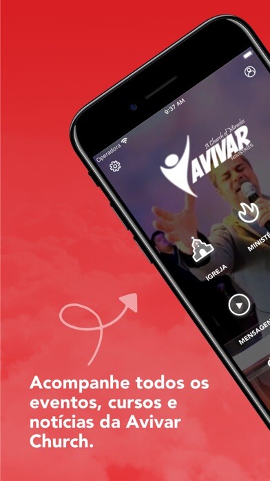 Emulate iPhone app Avivar Church using MyAndroid Emulate iPhone app Avivar Church using MyAndroid