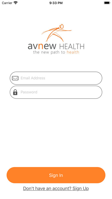 Emulate iPhone app Avnew Health using MyAndroid Emulate iPhone app Avnew Health using MyAndroid