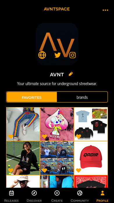 Emulate iPhone app AVNT - Buy & Sell Streetwear using MyAndroid