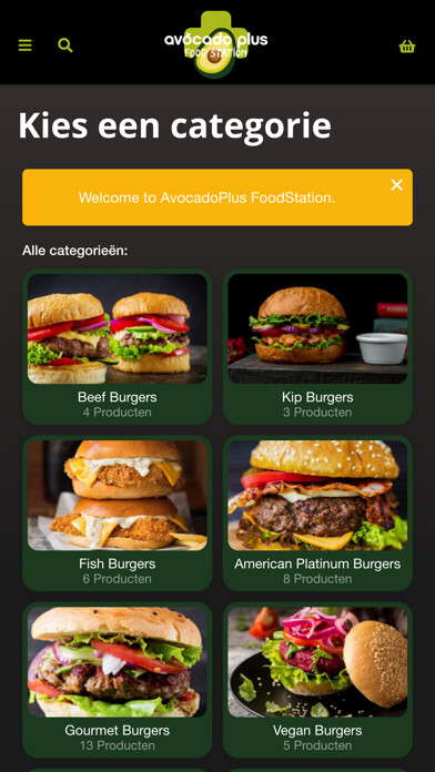 Emulate iPhone app Avocadoplus Foodstation using MyAndroid