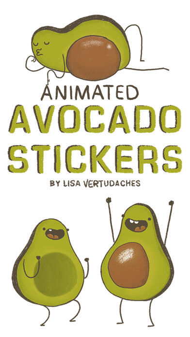 Emulate iPhone app Avocado Stickers using MyAndroid Emulate iPhone app Avocado Stickers using MyAndroid
