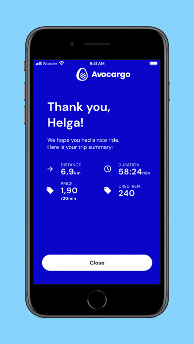 Emulate iPhone app Avocargo using MyAndroid