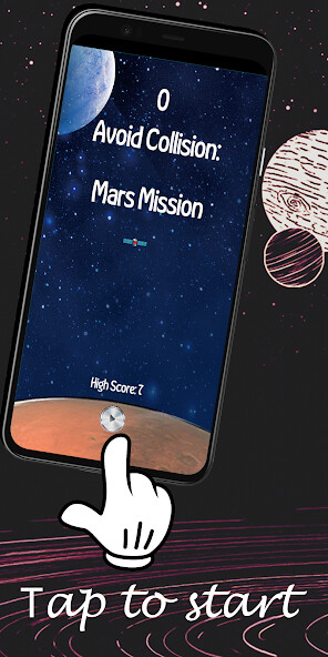 Run android online APK Avoid Collision: Mars Mission from MyAndroid or emulate Avoid Collision: Mars Mission using MyAndroid