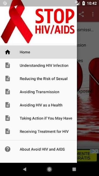 Run android online APK Avoid HIV and AIDS from MyAndroid or emulate Avoid HIV and AIDS using MyAndroid