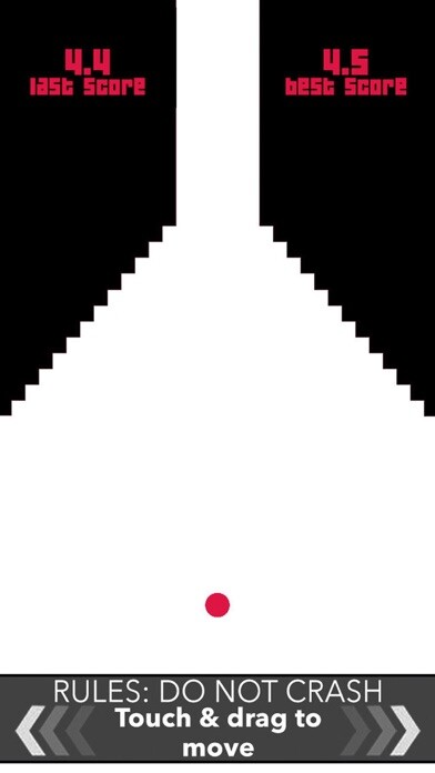 Emulate iPhone app Avoid The Walls - Dont Touch The Line using MyAndroid