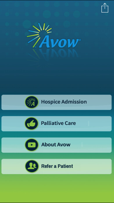 Emulate iPhone app Avow Hospice using MyAndroid