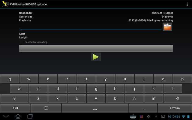 Emulate Android APK AVR BootloadHID USB uploader Emulate Android APK AVR BootloadHID USB uploader