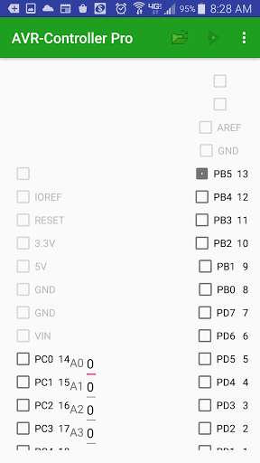 Run android online APK AVR-Controller from MyAndroid or emulate AVR-Controller using MyAndroid