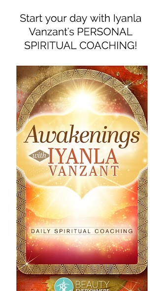 Emulate iPhone app Awakenings with Iyanla Vanzant using MyAndroid