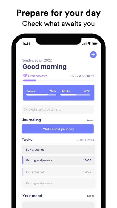 Emulate iPhone app Aware - Daily Bullet Journal using MyAndroid Emulate iPhone app Aware - Daily Bullet Journal using MyAndroid