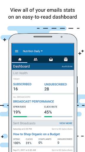 Emulate Android APK AWeber Email Stats on the Go Emulate Android APK AWeber Email Stats on the Go