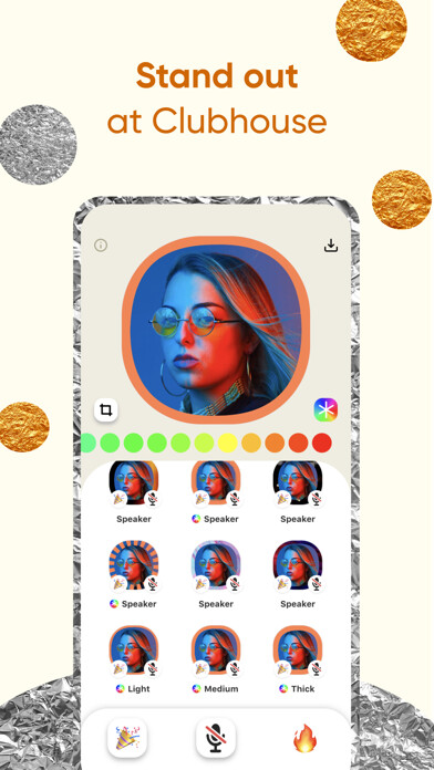 Emulate iPhone app Awesome avatar for Clubhouse using MyAndroid