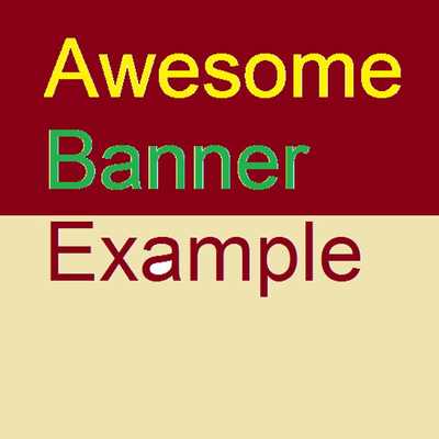 Emulate Android APK Awesome Banner Example Emulate Android APK Awesome Banner Example