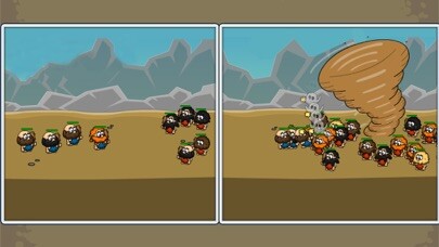 Emulate iPhone app Awesome Conquest: Mass Battler using MyAndroid