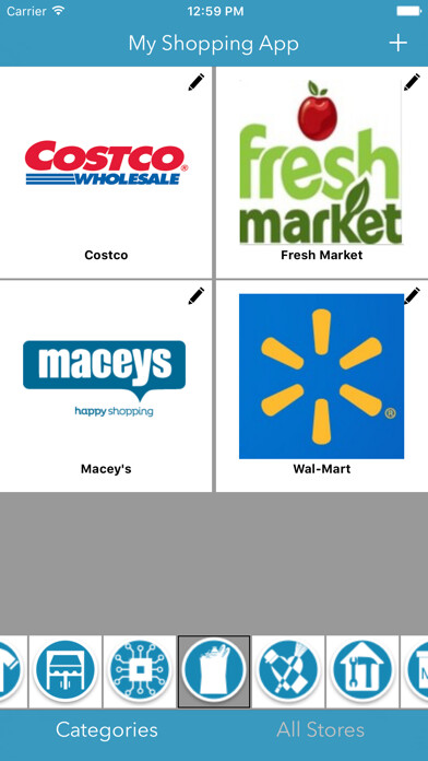 Emulate iPhone app Awesome Shopping App using MyAndroid