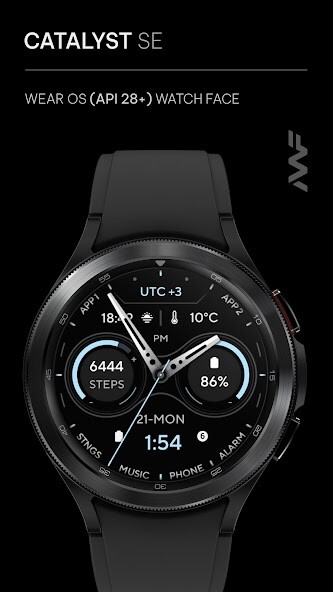 Run android online APK Awf Catalyst - watch face from MyAndroid or emulate Awf Catalyst - watch face using MyAndroid
