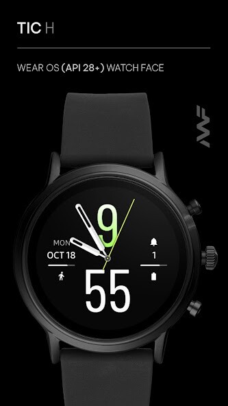 Run android online APK Awf Tic - watch face from MyAndroid or emulate Awf Tic - watch face using MyAndroid