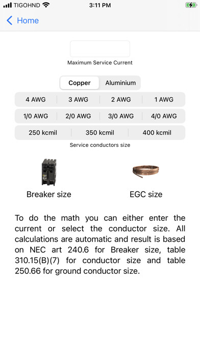 Emulate iPhone app AWG Calculator App using MyAndroid Emulate iPhone app AWG Calculator App using MyAndroid