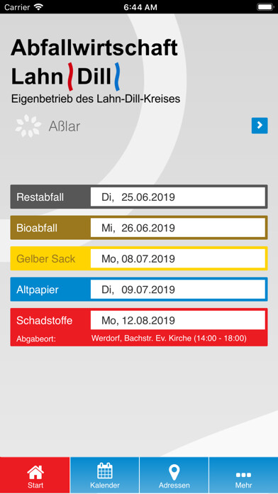 Emulate iPhone app AWLD-App using MyAndroid