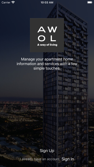 Emulate iPhone app AWOL Resident App using MyAndroid Emulate iPhone app AWOL Resident App using MyAndroid