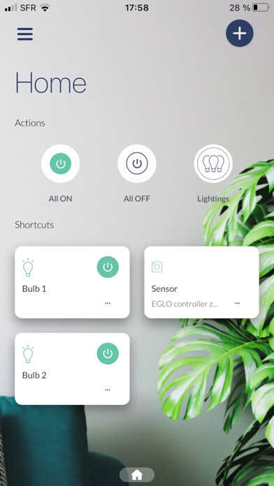 Emulate iPhone app AwoX HomeControl using MyAndroid