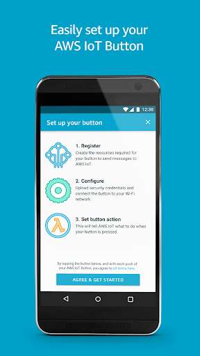 Run android online APK AWS IoT Button Dev from MyAndroid or emulate AWS IoT Button Dev using MyAndroid