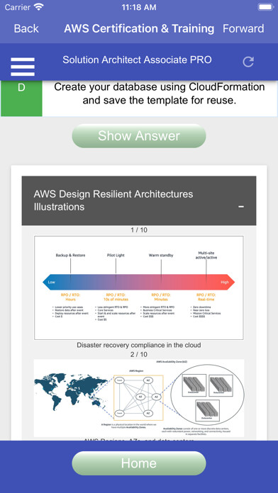 Emulate iPhone app AWS Solutions Architect A. PRO using MyAndroid Emulate iPhone app AWS Solutions Architect A. PRO using MyAndroid
