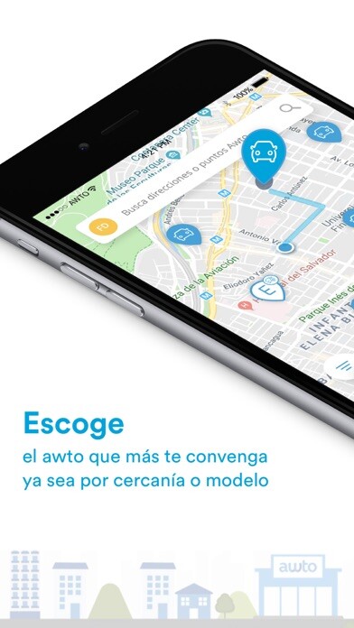 Emulate iPhone app Awto Chile using MyAndroid