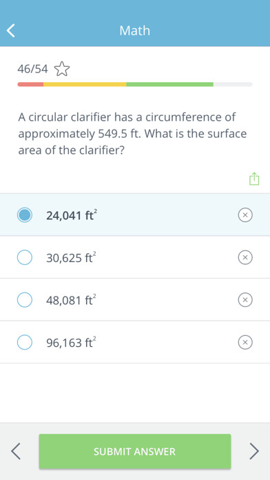 Emulate iPhone app AWWA Opcert Exam Prep using MyAndroid Emulate iPhone app AWWA Opcert Exam Prep using MyAndroid