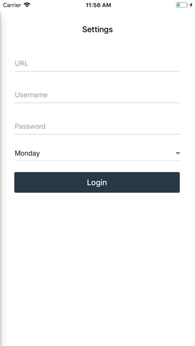 Emulate iPhone app Axelor Team using MyAndroid