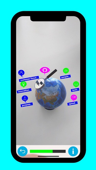 Emulate iPhone app Axel Springer Merge Cube using MyAndroid