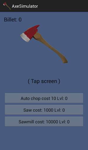 Emulate Android APK Axe Simulator