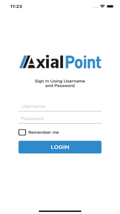 Emulate iPhone app AxialPoint using MyAndroid