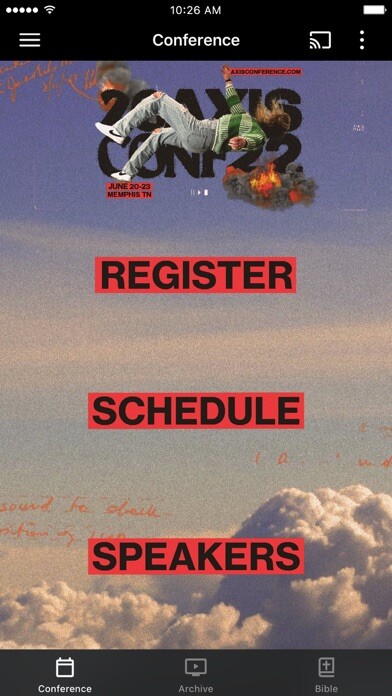 Emulate iPhone app AxisConference using MyAndroid