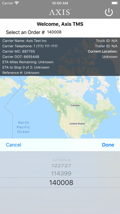 Emulate iPhone app Axis TMS Track & Trace using MyAndroid Emulate iPhone app Axis TMS Track & Trace using MyAndroid