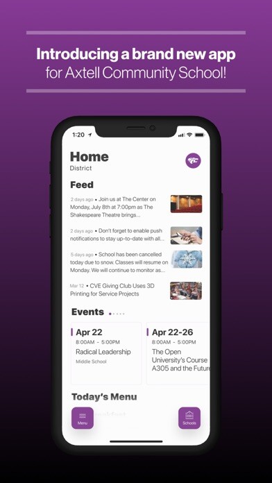 Emulate iPhone app Axtell Community School using MyAndroid Emulate iPhone app Axtell Community School using MyAndroid