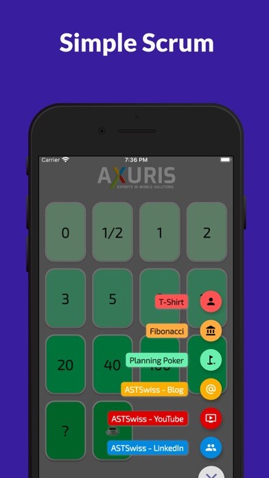 Emulate iPhone app AXURIS Planning Poker using MyAndroid Emulate iPhone app AXURIS Planning Poker using MyAndroid