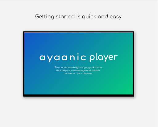 Run android online APK Ayaanic Digital Signage Player from MyAndroid or emulate Ayaanic Digital Signage Player using MyAndroid