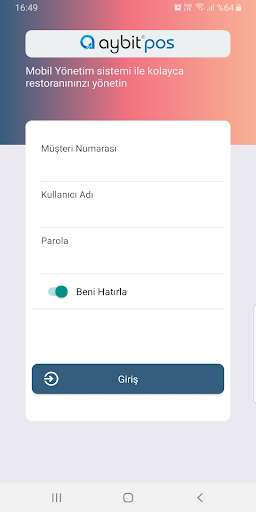 Run android online APK AybitPOS - Patron from MyAndroid or emulate AybitPOS - Patron using MyAndroid