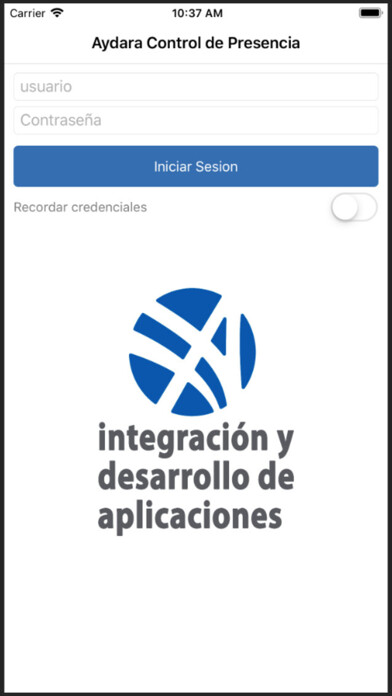 Emulate iPhone app Aydara Control Presencia using MyAndroid Emulate iPhone app Aydara Control Presencia using MyAndroid