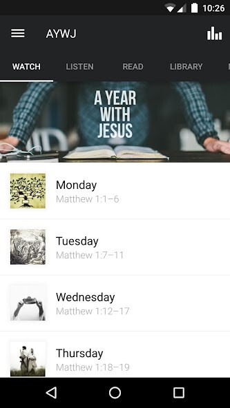 Emulate iPhone app A Year With Jesus using MyAndroid Emulate iPhone app A Year With Jesus using MyAndroid