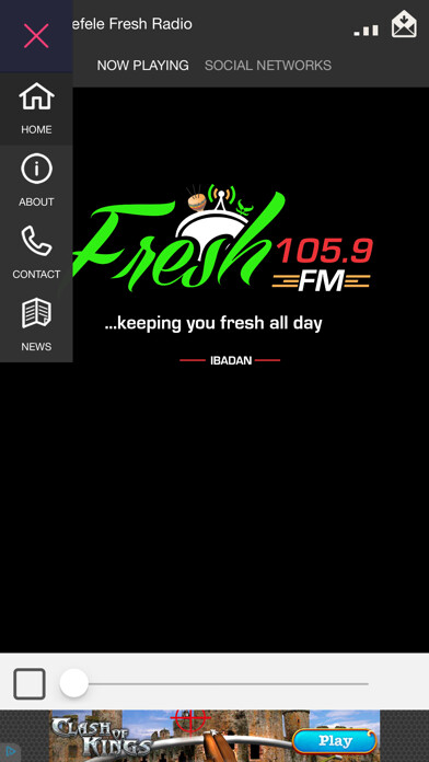Emulate iPhone app Ayefele Fresh Radio using MyAndroid Emulate iPhone app Ayefele Fresh Radio using MyAndroid