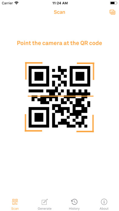 Emulate iPhone app Aye QR Scanner using MyAndroid Emulate iPhone app Aye QR Scanner using MyAndroid