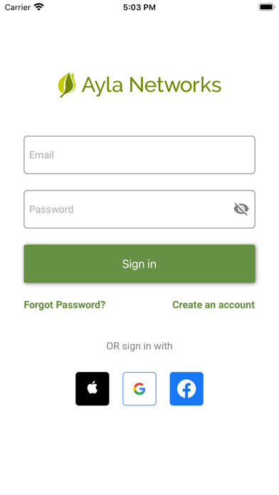 Emulate iPhone app Ayla FastTrack using MyAndroid Emulate iPhone app Ayla FastTrack using MyAndroid