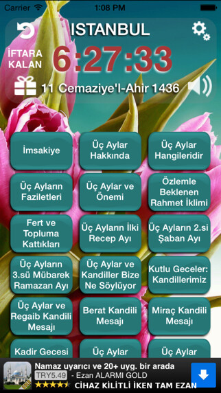 Emulate iPhone app Üç Aylar using MyAndroid Emulate iPhone app Üç Aylar using MyAndroid