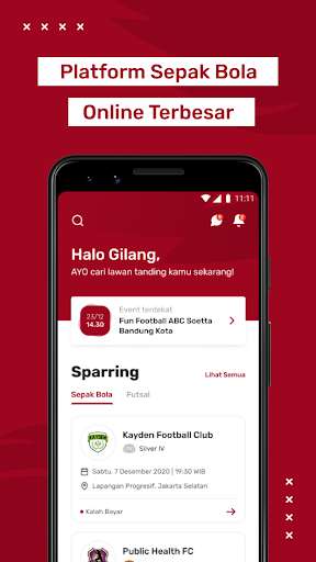 Run android online APK AYO Indonesia: Ultimate Football App from MyAndroid or emulate AYO Indonesia: Ultimate Football App using MyAndroid