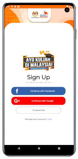 Run android online APK AyoKuliahDiMalaysia - Study In Malaysia from MyAndroid or emulate AyoKuliahDiMalaysia - Study In Malaysia using MyAndroid Run android online APK AyoKuliahDiMalaysia - Study In Malaysia from MyAndroid or emulate AyoKuliahDiMalaysia - Study In Malaysia using MyAndroid